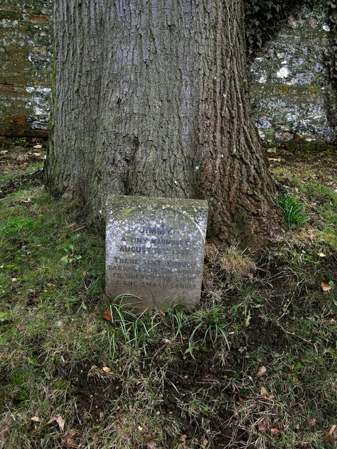 A headstone for a Marmoset