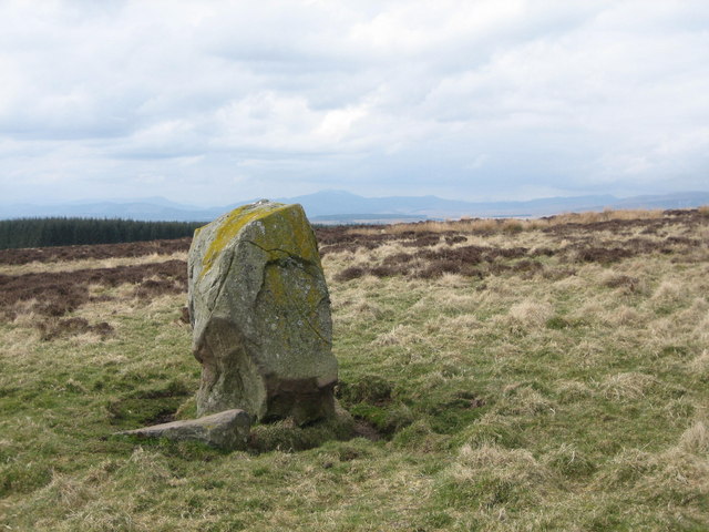 Wallace's Stone on Sheriffmuir © Robert Smallman :: Geograph Britain ...