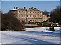 NU2417 : Howick Hall in winter sunshine by Clive Nicholson