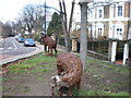 Sheep Sculptures in Grove Lane SE5