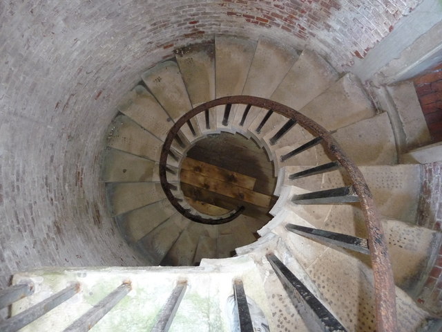 Hurst Castle : Spiral Stairs