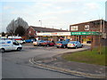 Suburban shops in Wimpson Lane Millbrook