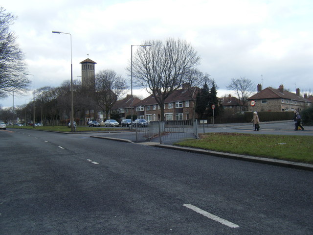 Mather Avenue at Danefield Road.