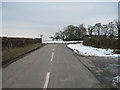 Looking Back to road junction near Tyn-Y-Coed