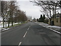 Wyke Lane - viewed from Towngate