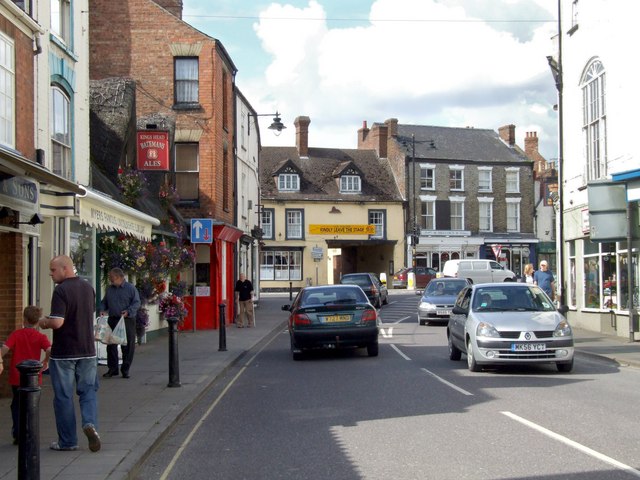 Bull Ring, Horncastle © Dave Hitchborne :: Geograph Britain and Ireland