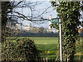 View of Didcot Power Station from the bridleway to East Hagbourne