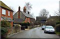 The main street through Waterstock