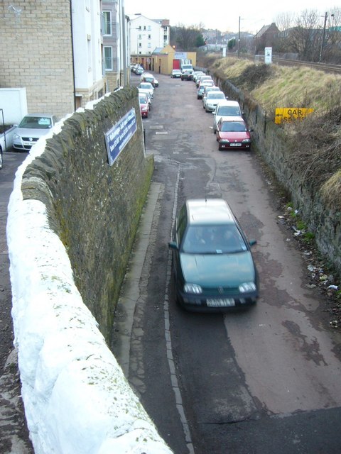 Car in Clockmill Lane