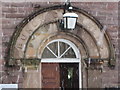 Dunblane in Winter:  The Burgh Chambers identity