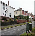 Houses on the east side of Brecon Road, St Julians, Newport