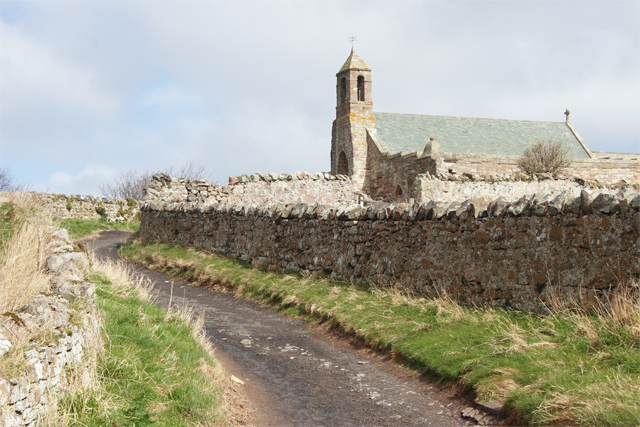 Holy Island: Path from Shore to Church