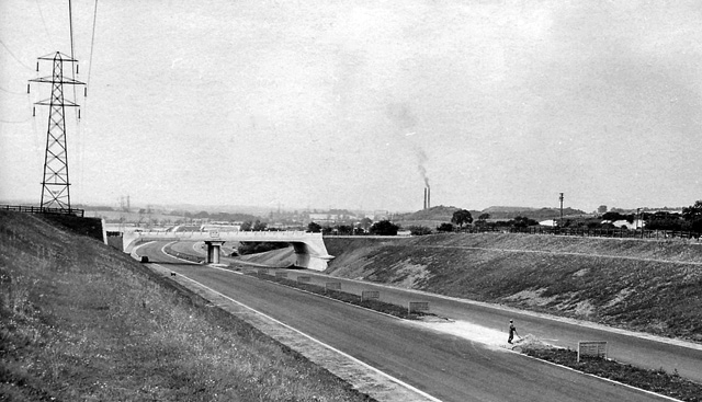 M1 Motorway under construction