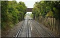 The cutting through Eckington