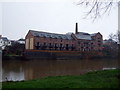 Old brewery beside the Severn