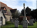 The war memorial at St Peter