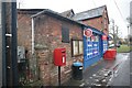 Post box by the shop