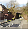 Railway bridge, Rivermead Way, Rogerstone