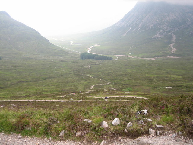 The Devil's Staircase looking back