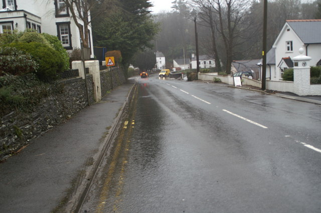 Hairpin bend on the A2 in Baldrine