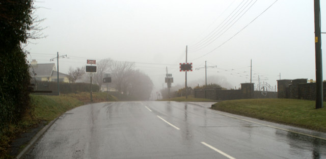 The crossing at Ballabeg, from the South