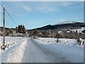 Winter Road Near Glenton