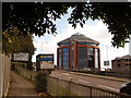 Bournemouth: footpath B15 alongside Richmond Hill slip road