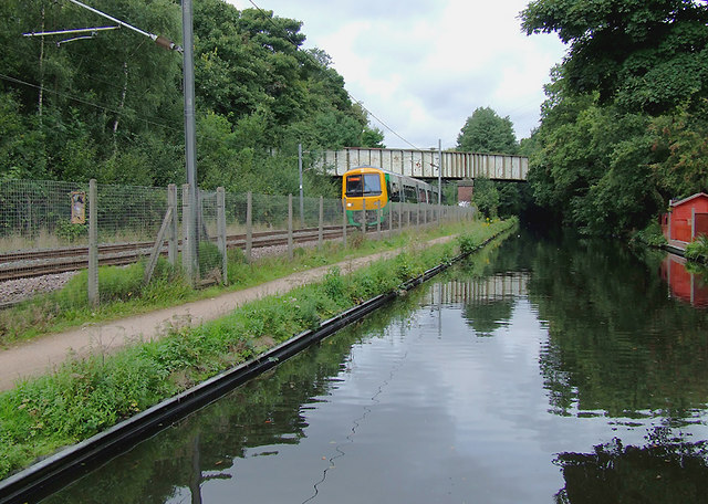 Worcester and Birmingham Canal near Selly Park, Birmingham