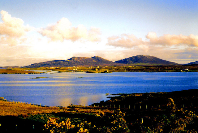 Loch Blathaisdal, North and South Lee beyond Lochmaddy