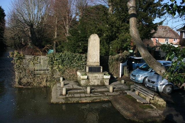 War Memorial by the River Darent, Shoreham