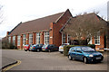 Daventry: public  library on North Street