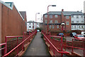 Daventry: footpath behind the leisure centre