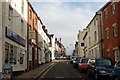 Daventry: the bottom of Sheaf Street