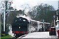 Oakworth Level Crossing: Train Approaching