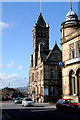 SD8840 : Colne, Lancashire:  Town Hall looking west by Dr Neil Clifton