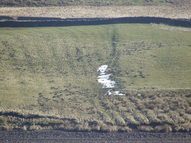 Underdrainage on the banks of Belmont reservoir
