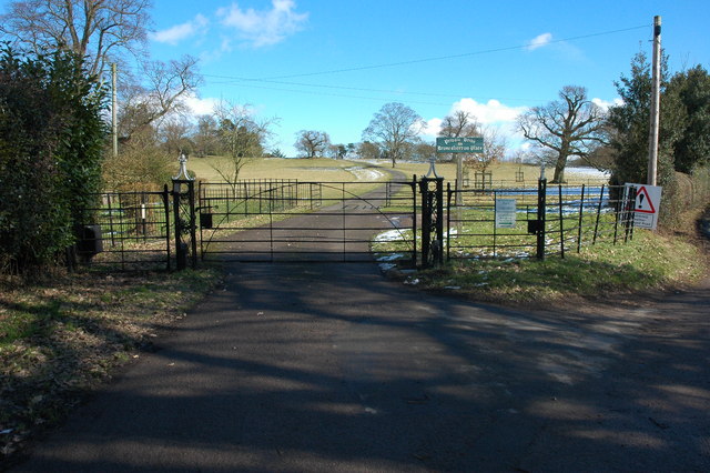 Entrance to Bromesberrow Place © Philip Halling :: Geograph Britain and ...