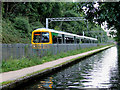 Railway and canal near Birmingham University