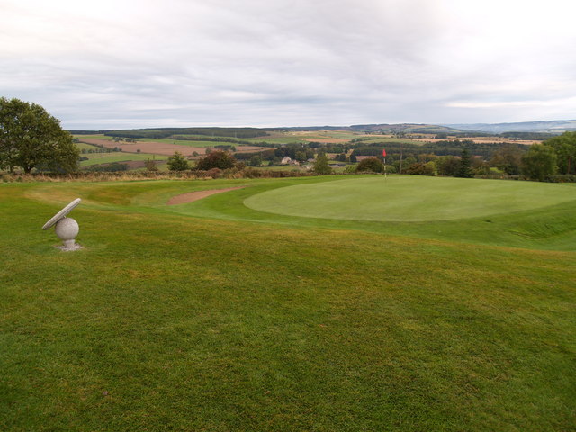 The Green on the 14th, Stocksfield Golf course