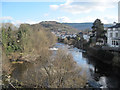 River Dee downstream from Llangollen Bridge