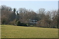 Oxbourne Farm seen from the Darent Valley Path