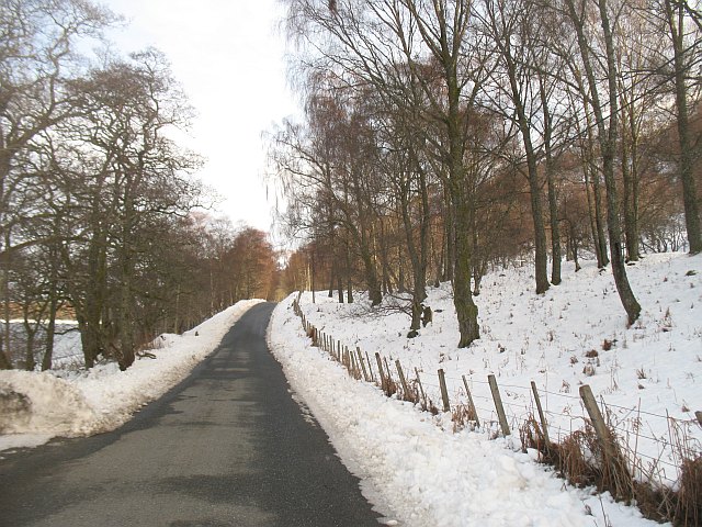 South Loch Rannoch road