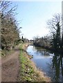 View east from near bridge 66, Stratford-upon-Avon canal