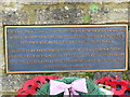 Plaque, Memorials, RAF Blakehill Farm, near Cricklade (1 of 3)