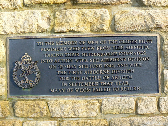 Plaque, Memorials, RAF Blakehill Farm,... © Brian Robert Marshall ...