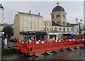 Roadworks in Royal Arcade