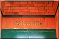 SK5740 : Gallery entrance sign by David Lally