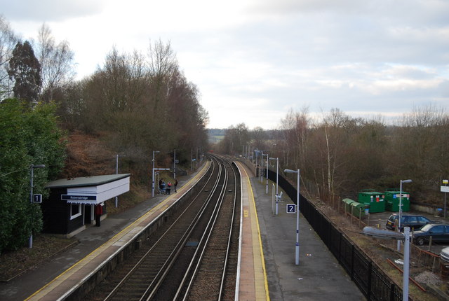 Robertsbridge Station looking north