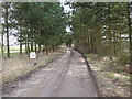 Private Road to Foss Farm Wilberfoss