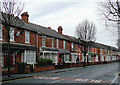 Terraced housing in Lea Road, Wolverhampton